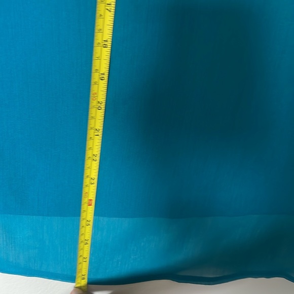 DKNY Short Sleeve Blouse Shirt Top Layered Tunic Size S - Picture 7 of 8